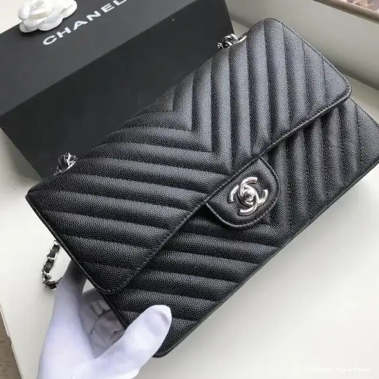 HyperPeter CHANEL CAVIAR 25.5cm BAG FLAP 0706